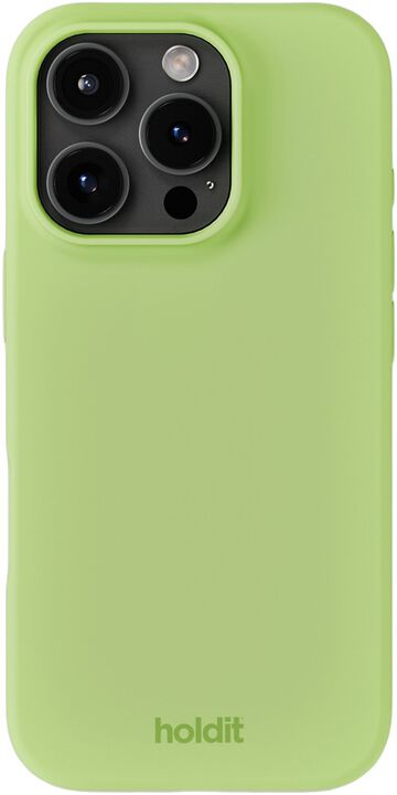 Silicone Case iPh 16 Pro Max Match Green