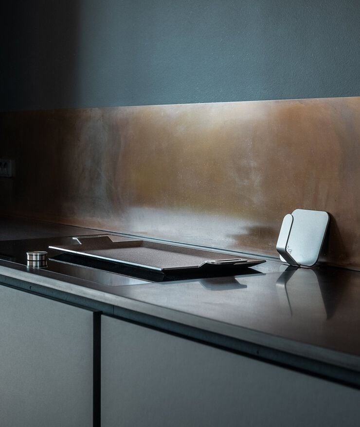 Stegeplade - carbonstål - 62x27 cm