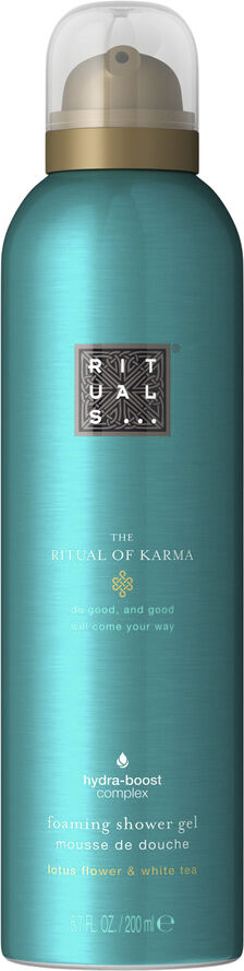 The Ritual of Karma Foaming Shower Gel