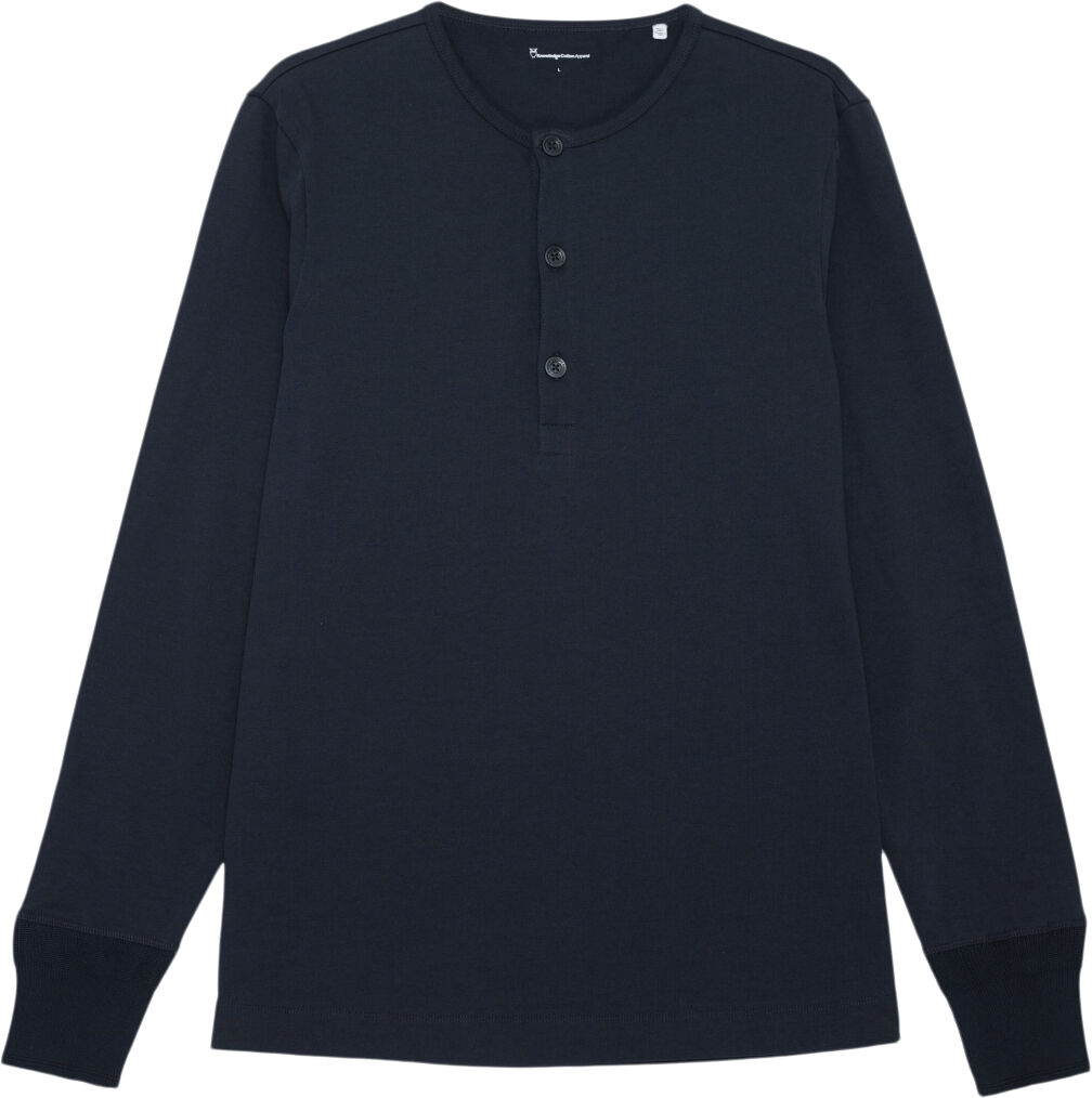 BO long sleeve henley - GOTS/Vegan