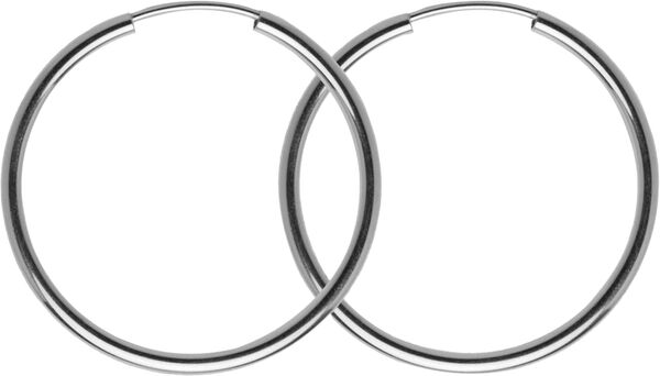 Classic Ane øreringe. Diameter: 30 mm.