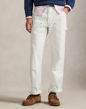 Dungaree Fit Canvas Carpenter Pant