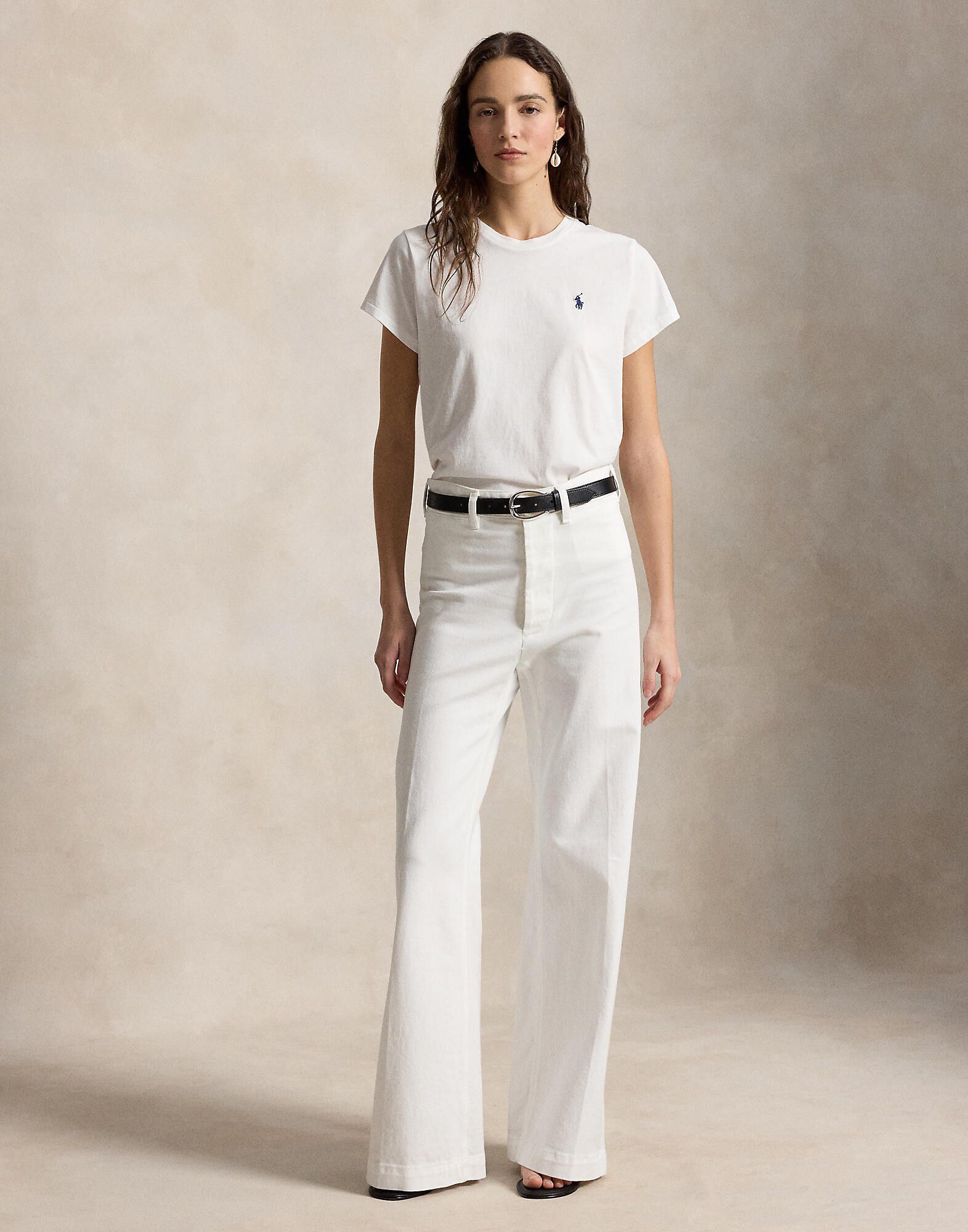 Classic Fit Cotton Jersey Crewneck Tee