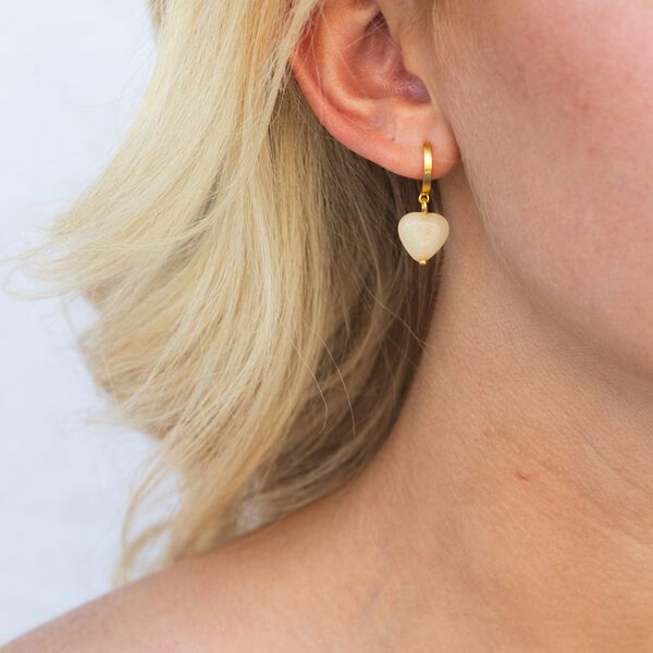 Soft Heart Hoop Cream