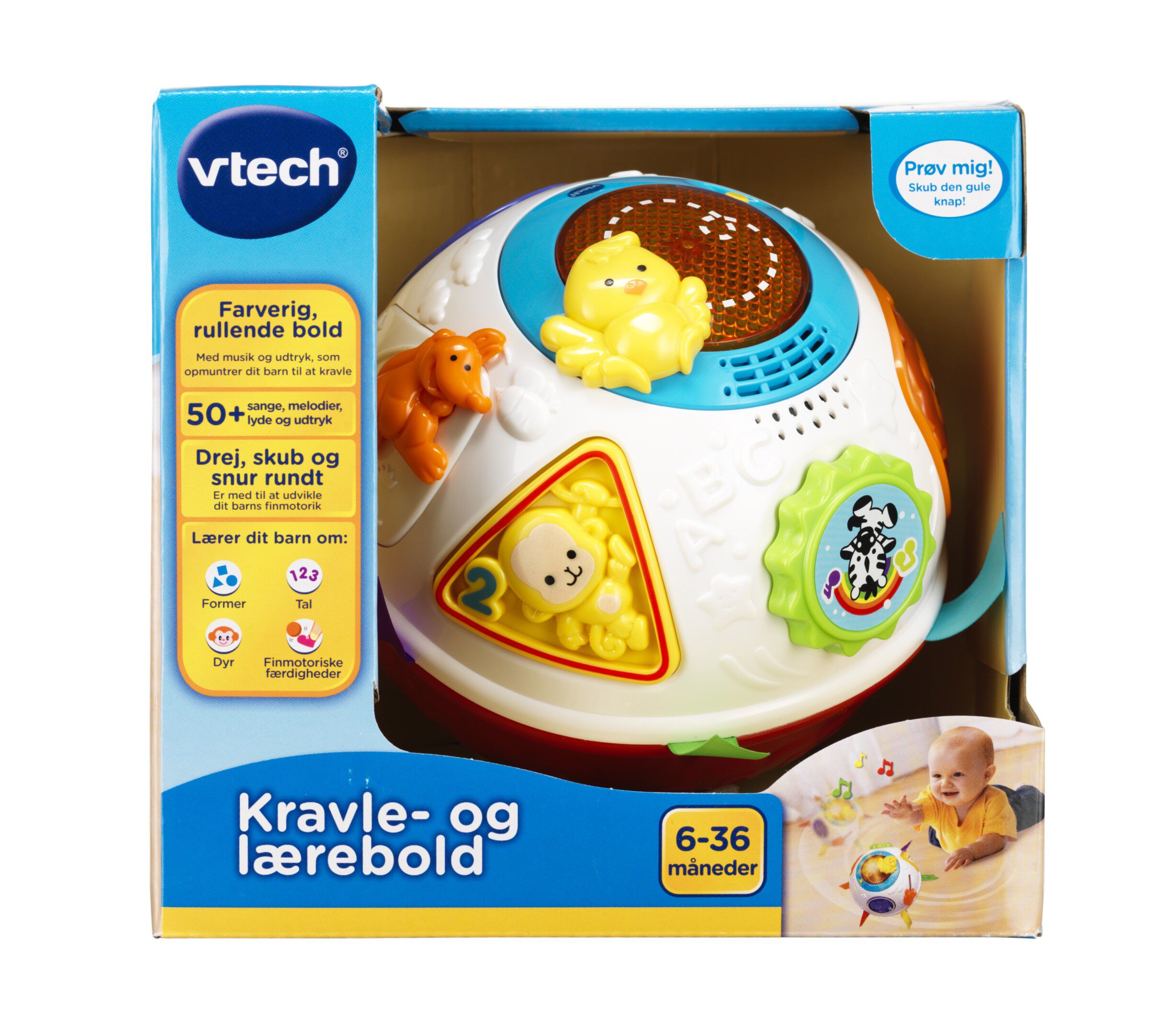 Vtech Kravle l&aelig;rebold