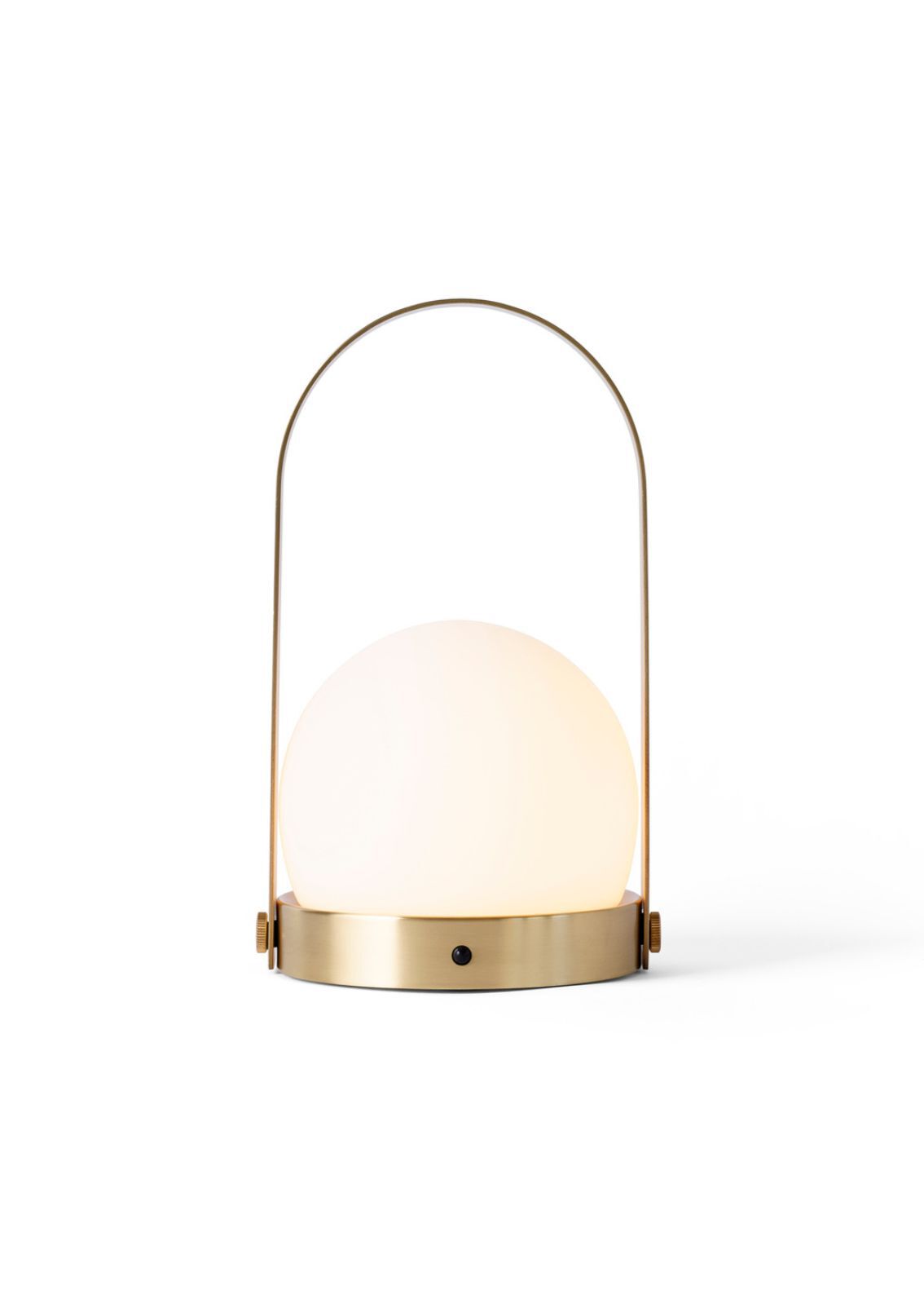 Carrie LED Lamp, Brushed Brass