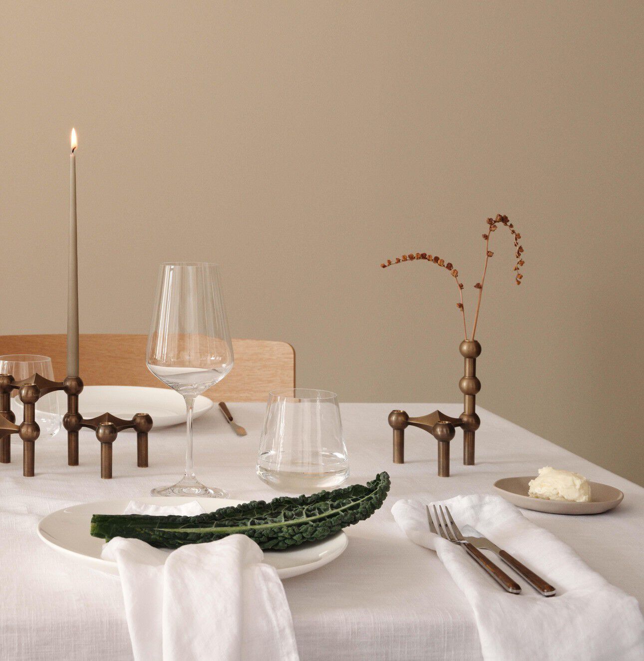 STOFF Nagel&reg; vase til lysestage