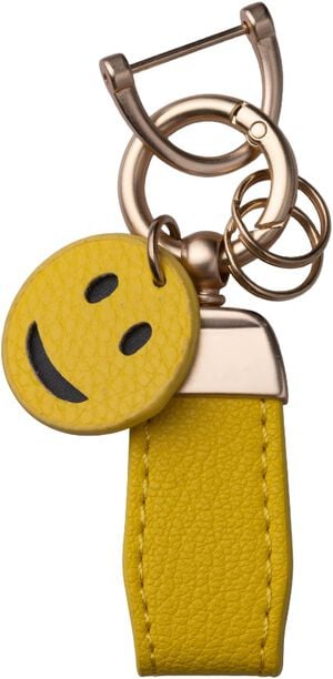 Gul Smiley, n&oslash;glering