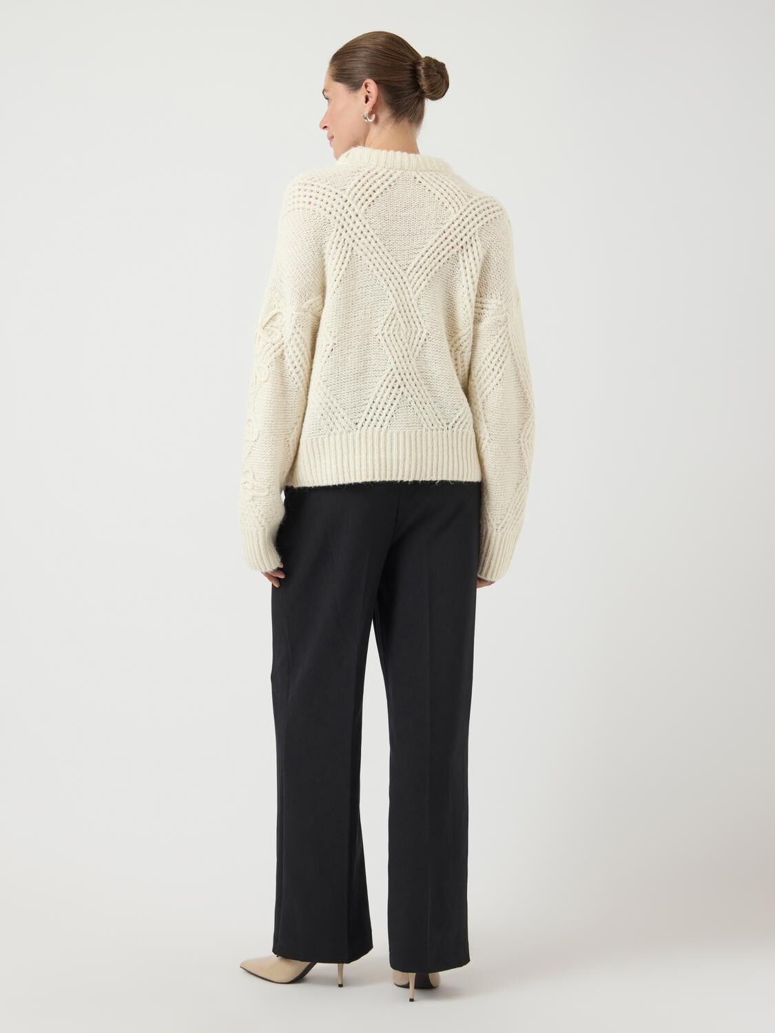 YASFLORO LS KNIT PULLOVER S.