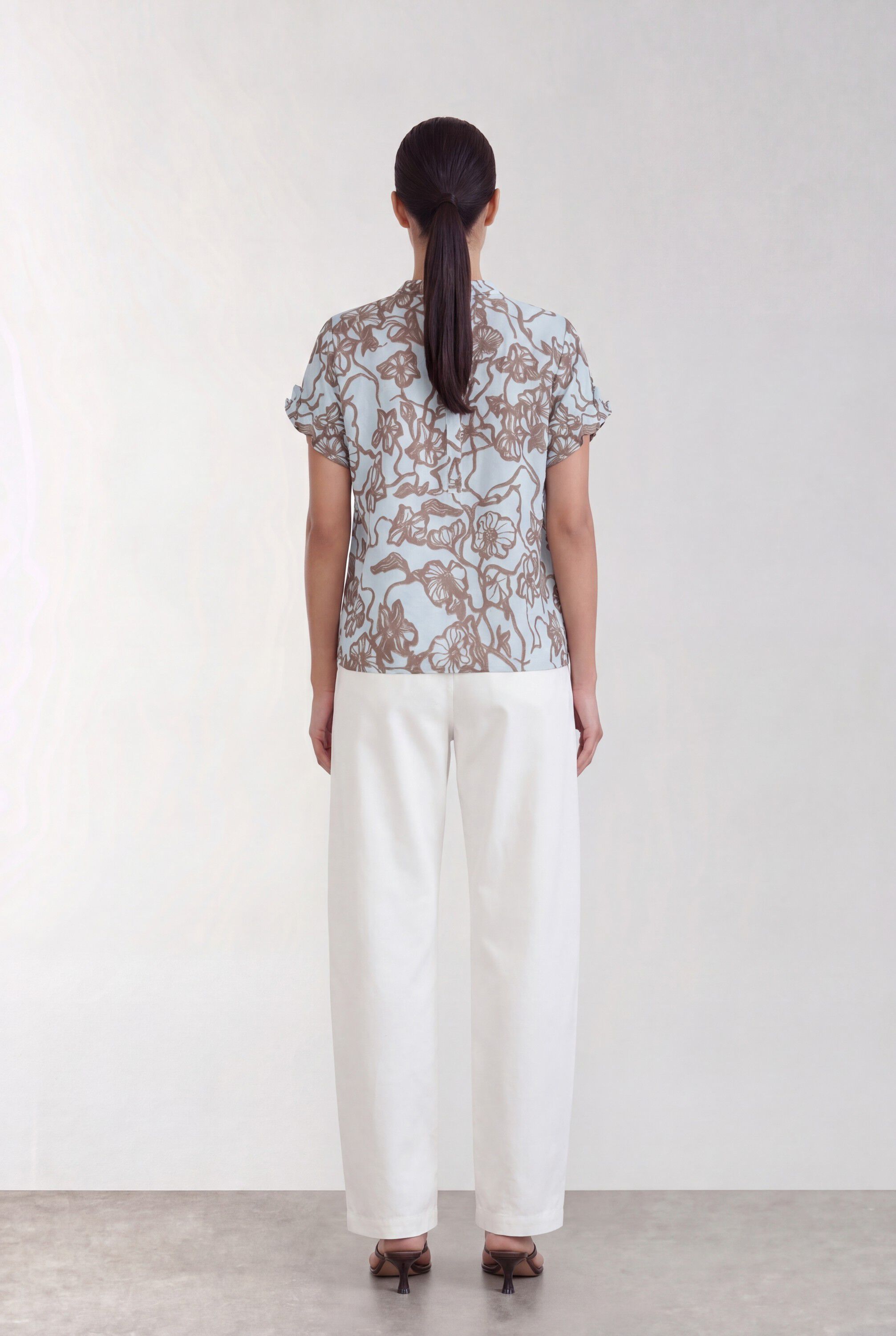 LR-ROYA 1 Bukser Off white