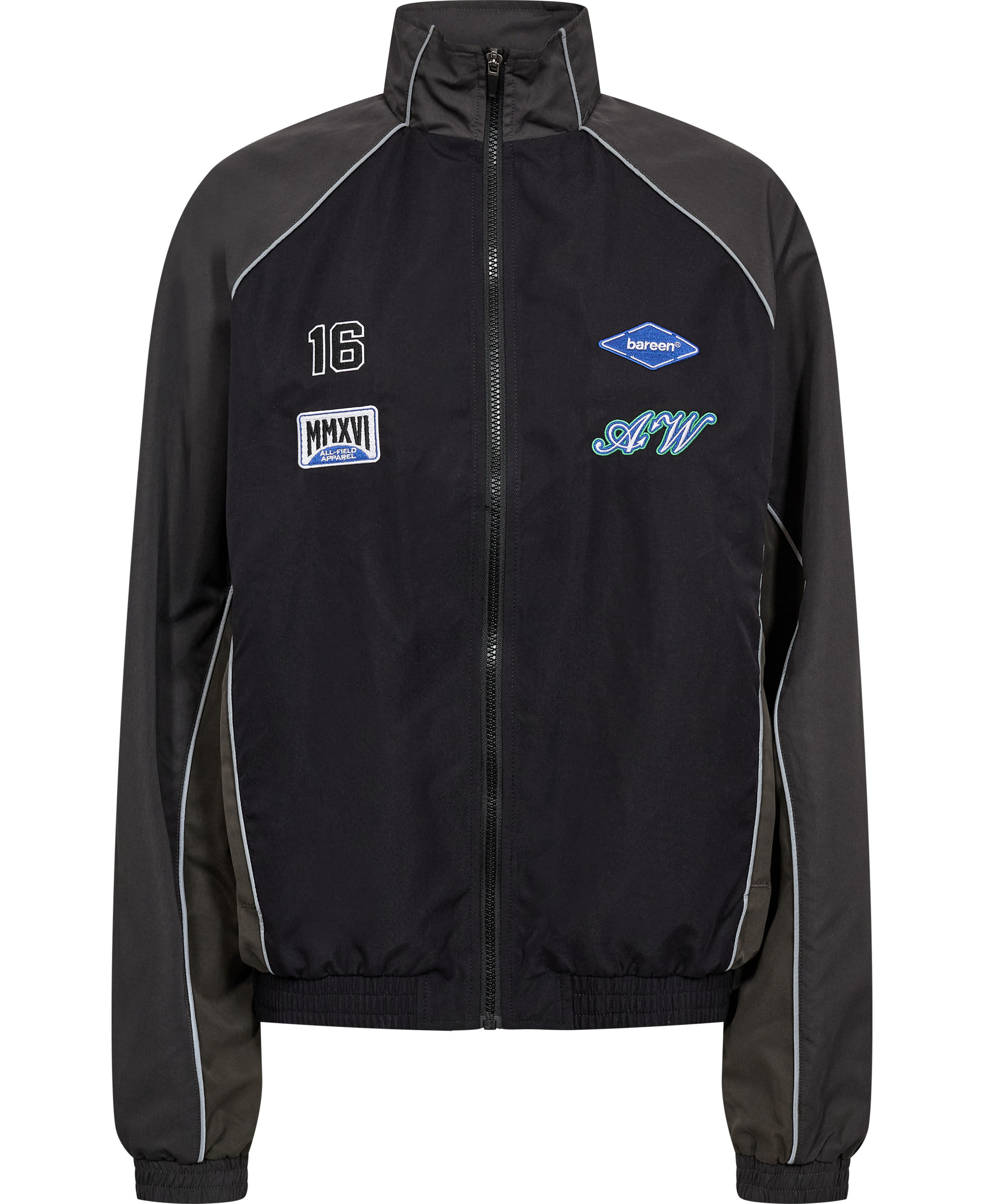 Oversized Track Jacket - Two-Tone