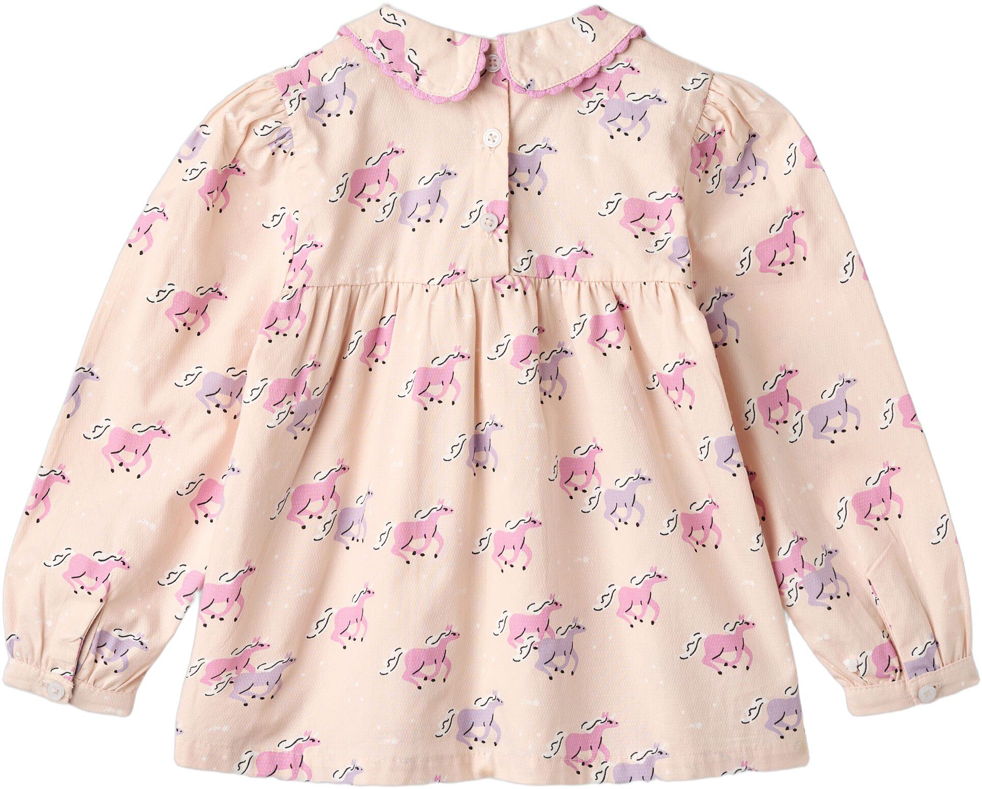 UNICORN BLOUSE W. COLLAR