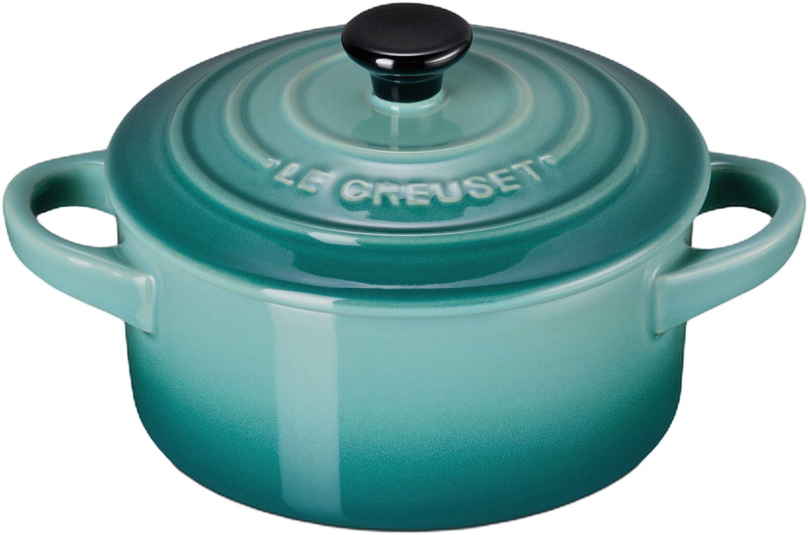 Le Creuset Signature stent&oslash;j minigryde 250ml Bleu Riviera