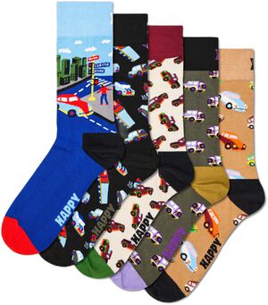 5-Pack Cars Socks