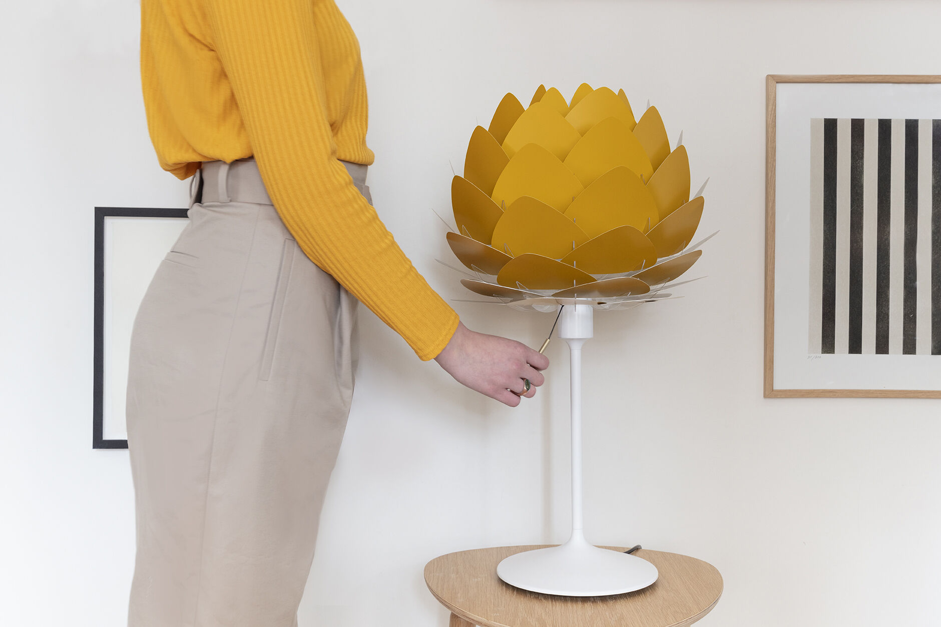 Aluvia Medium - Saffron &Oslash; 59 cm