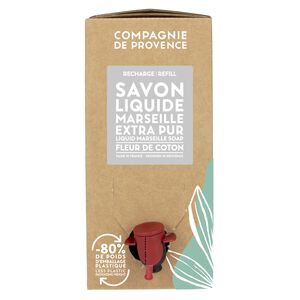 LIQUID MARSEILLE SOAP REFILL COTTON FLOWER 3 L