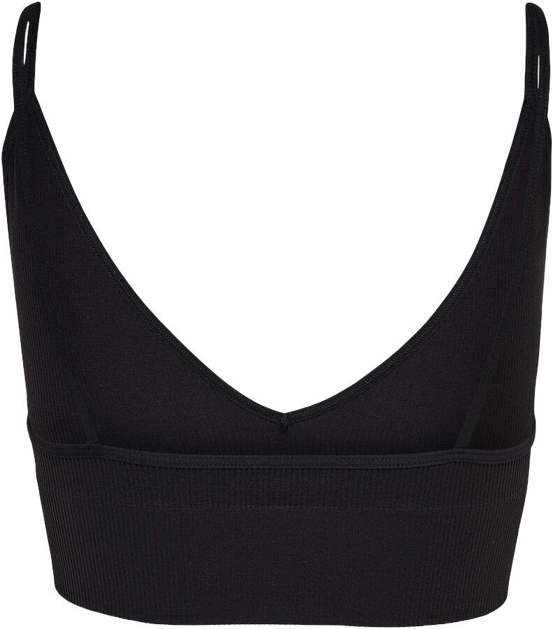 ONLVICKY RIB SEAMLESS VNECK TOP NOO