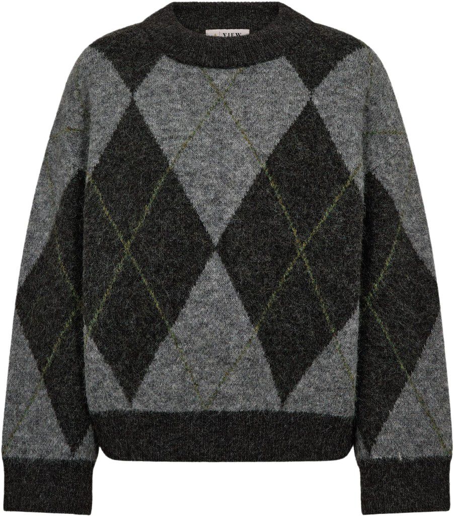 Harlekin knit pullover