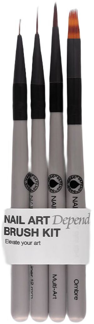 Nail Art Brush Kit 4 psc.