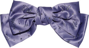 Clemence Satin Bow Lilac HW19