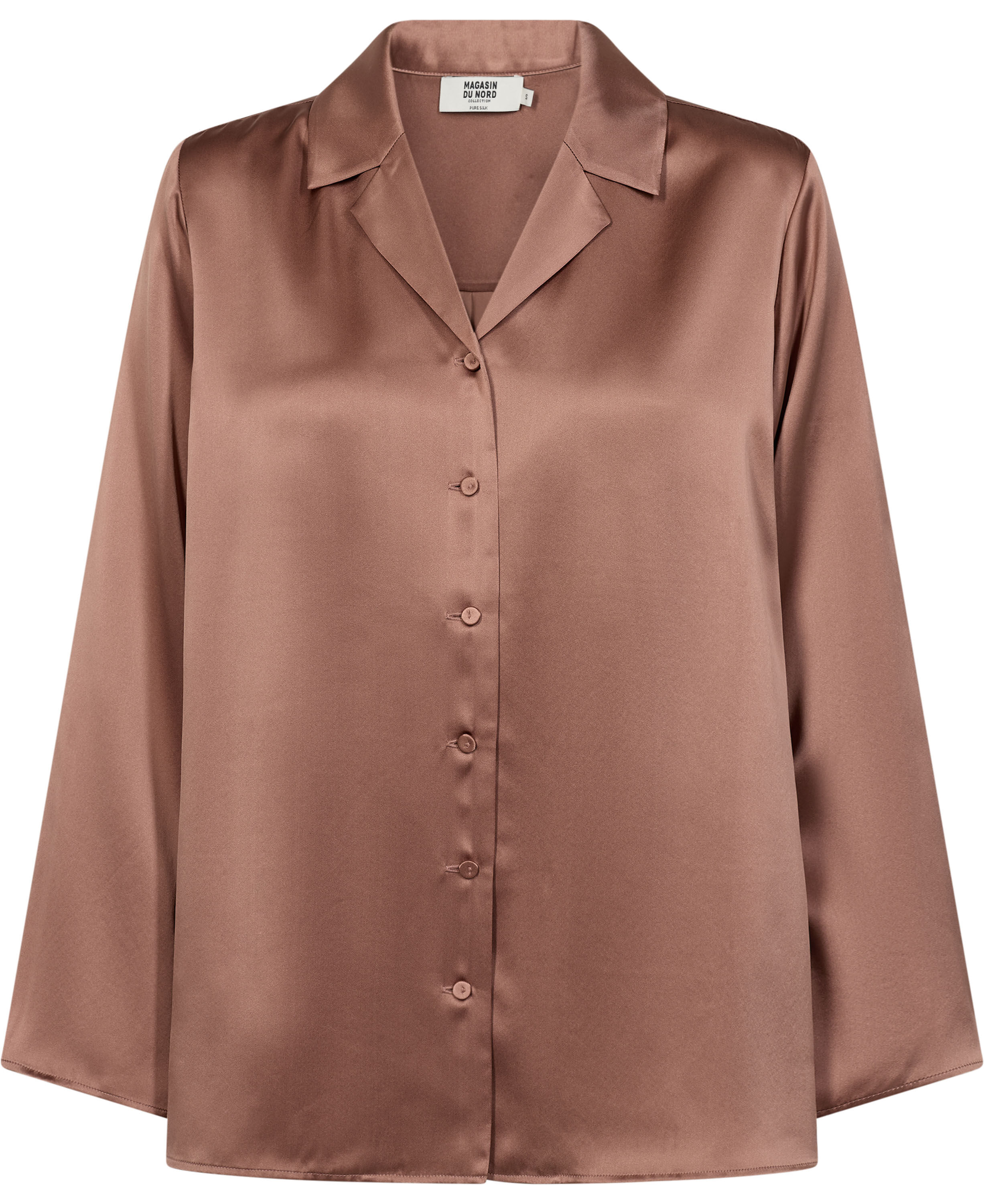 Moon 1 G - Pyjamas Shirt, 100% Silk
