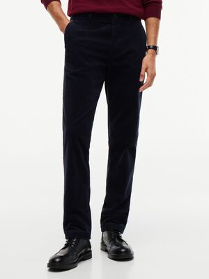 Denton Slim Straight Fine Corduroy Chinos
