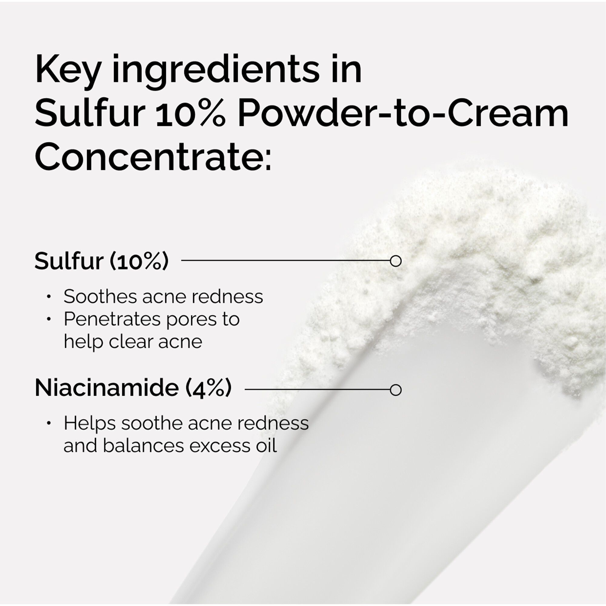 Sulfur 10% Powder-to-Cream Concentrate