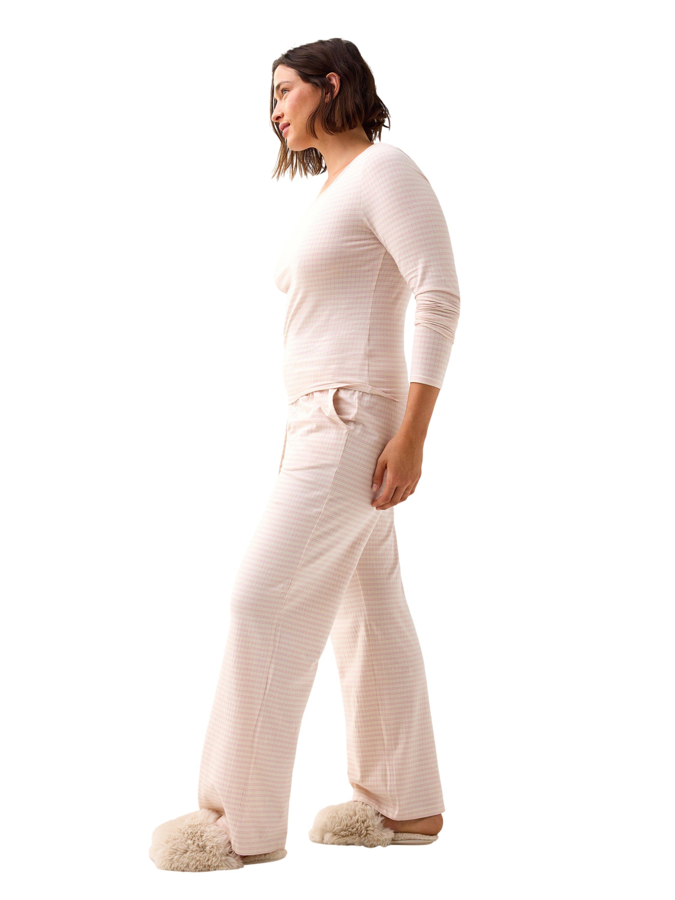 Trousers Pyjama jersey wide le