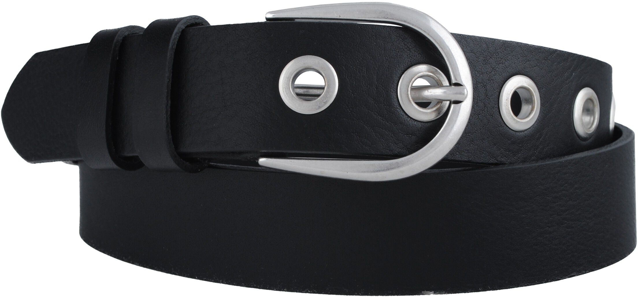 D10231/30 Belt, Black w. silver