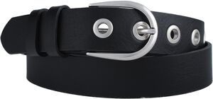 D10231/30 Belt, Black w. silver