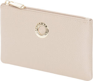 MELLOW LEATHER POUCH / WARM TAUPE