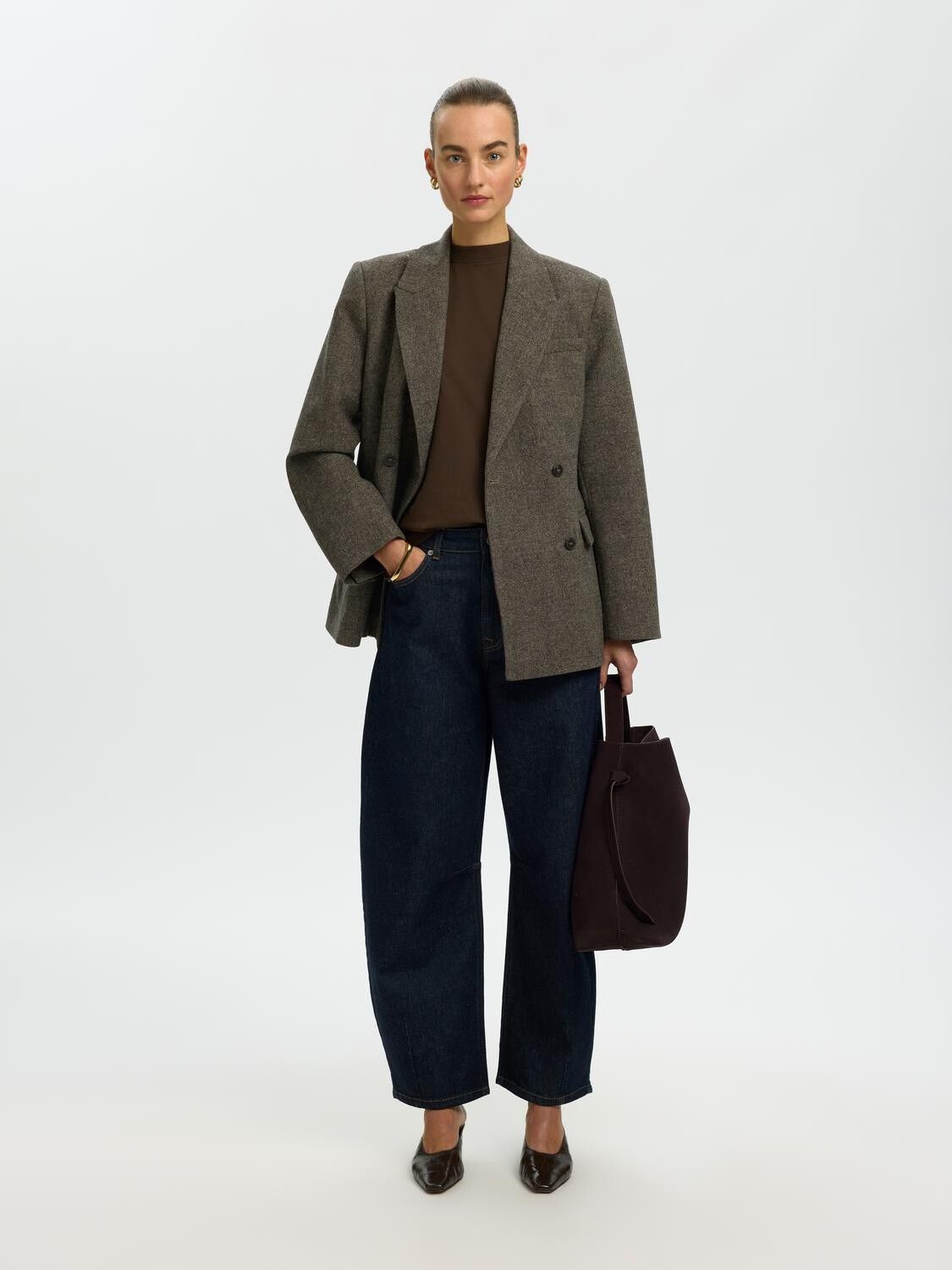 Slwcolwoman 2/4 Oversized Tee Noos