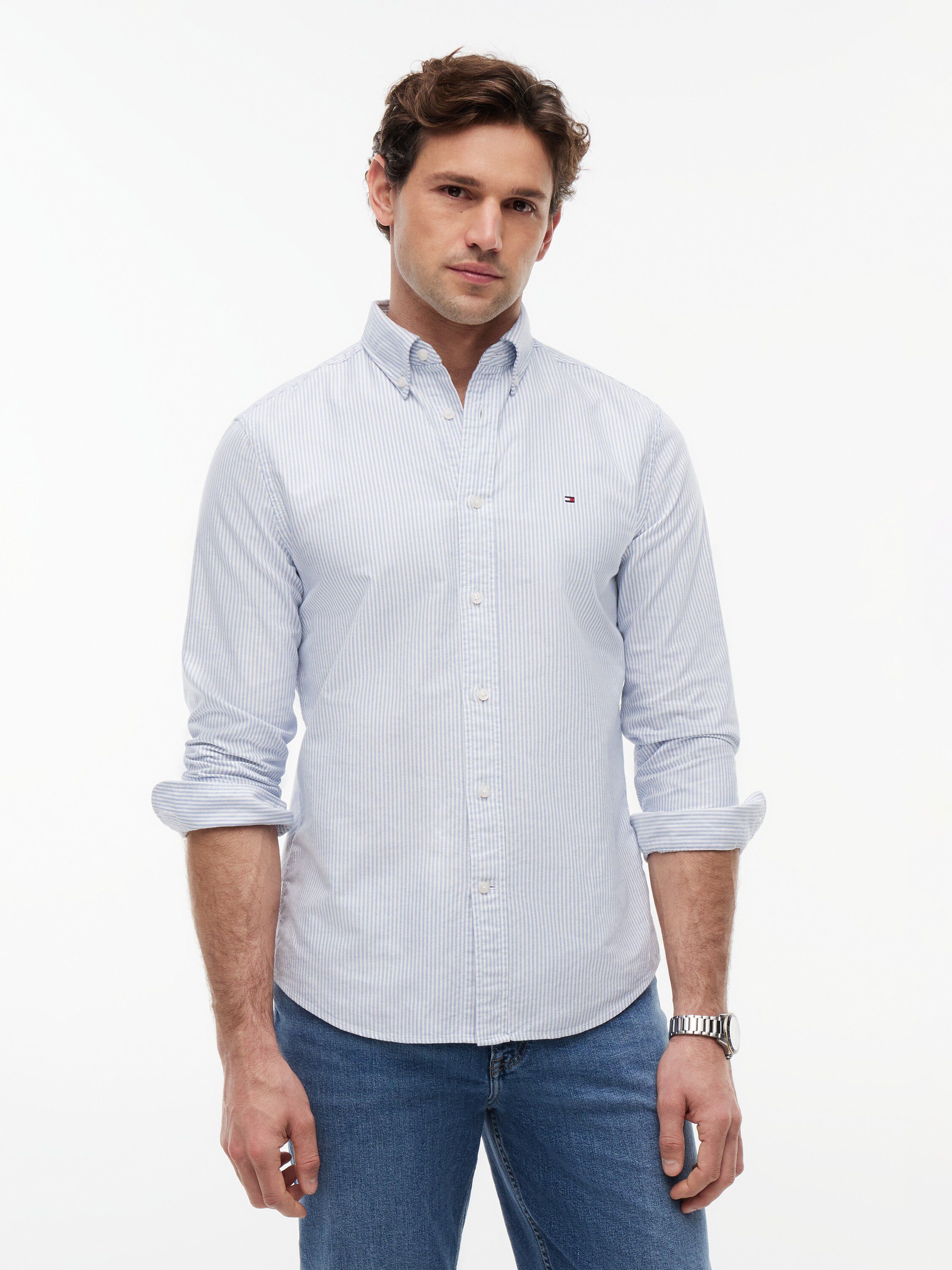 HERITAGE OXFORD STRIPE RF SHIRT