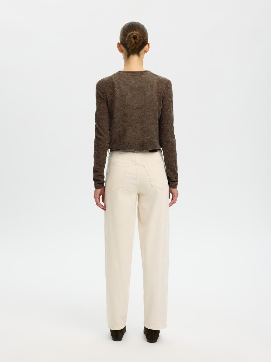 Slwshirley Ls Knit O-Neck Cardigan Noos