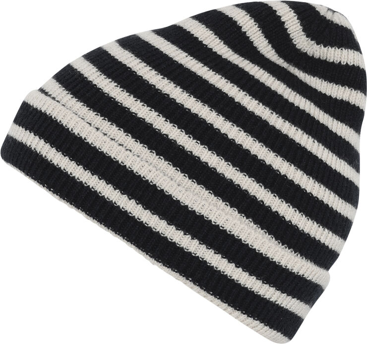 Bergen striped beanie