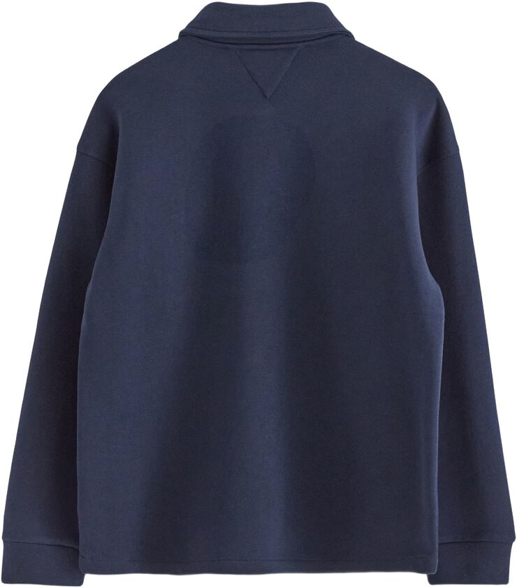 Soft overshirt in cotton jersey ble