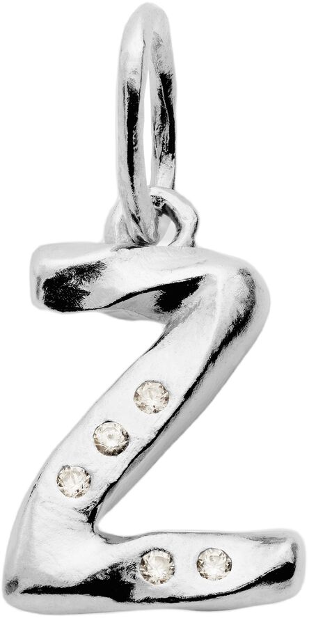 Alphabet Pendant Silver