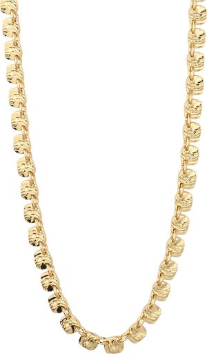 SENSE halskæde guldbelagt