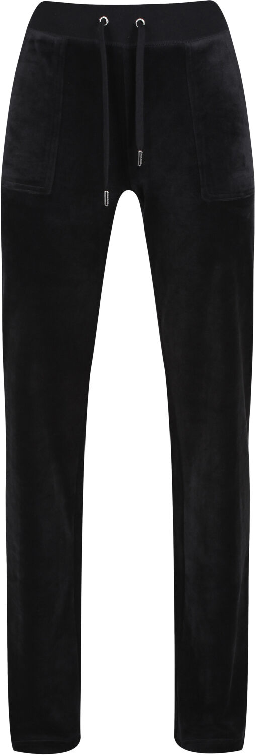 Del Ray Classic Velour Pant Pocket Design