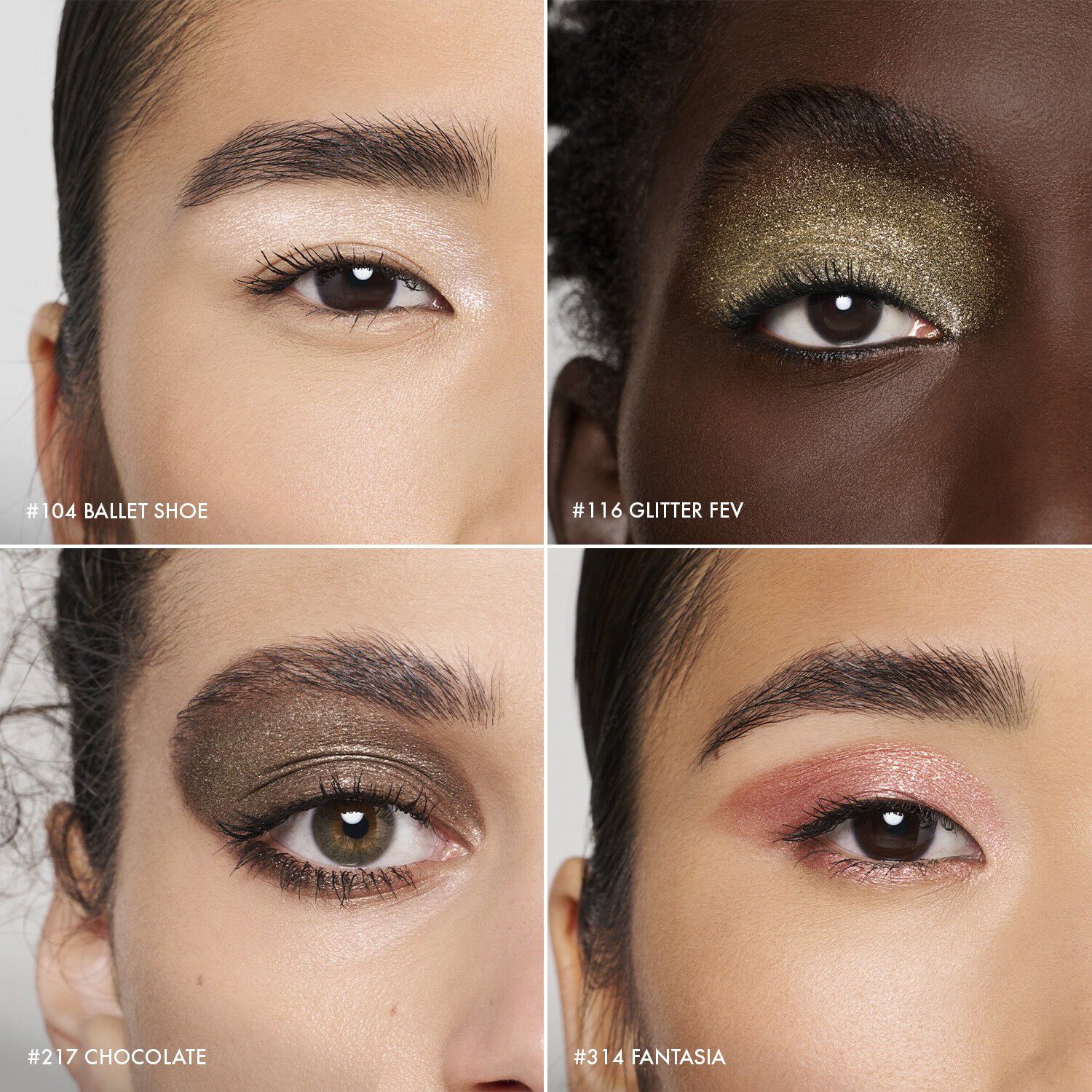 Colorful Eye Shadow - glittereffekt