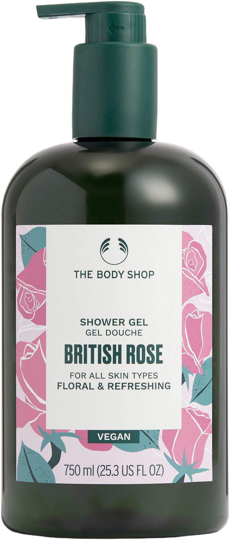 British Rose Shower Gel