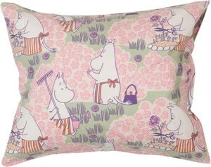 Moomin pllwcs 50x70 Rose Garden GOTS