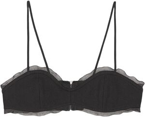 Cotton Suiting Strap Top