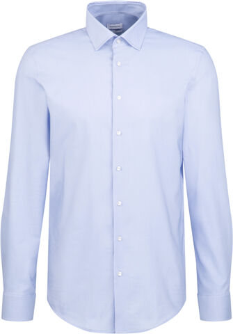 Performance shirt Slim Long sleeve Kent-Collar Uni