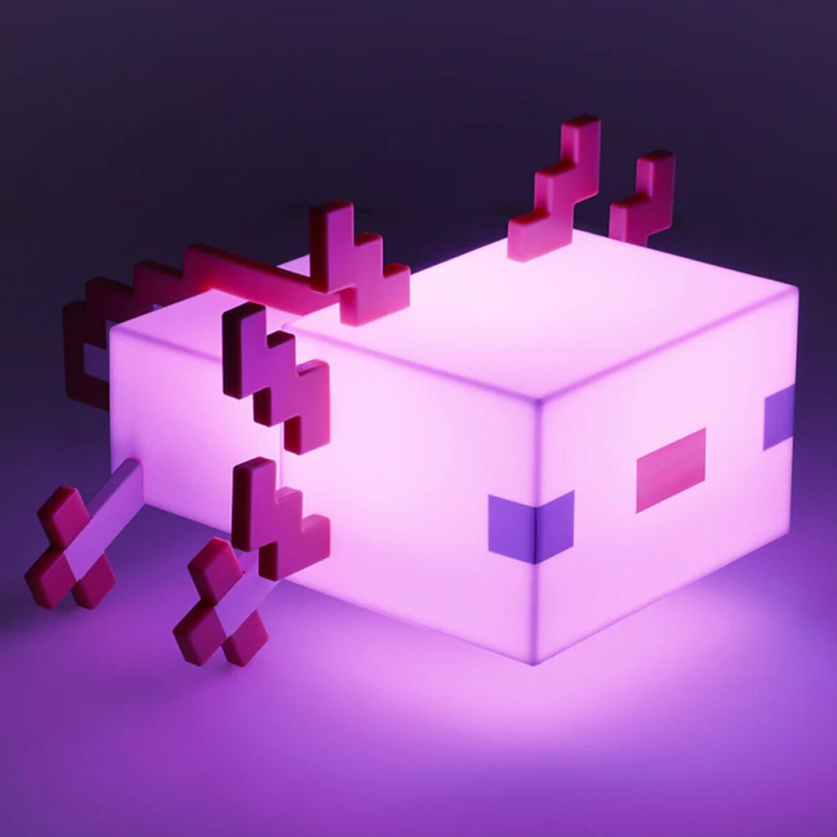 Minecraft Axolotl Lampe