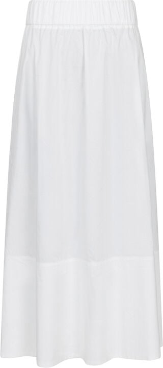 Yara Long Poplin Skirt