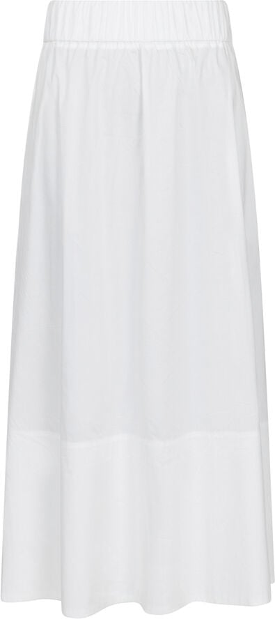 Yara Long Poplin Skirt