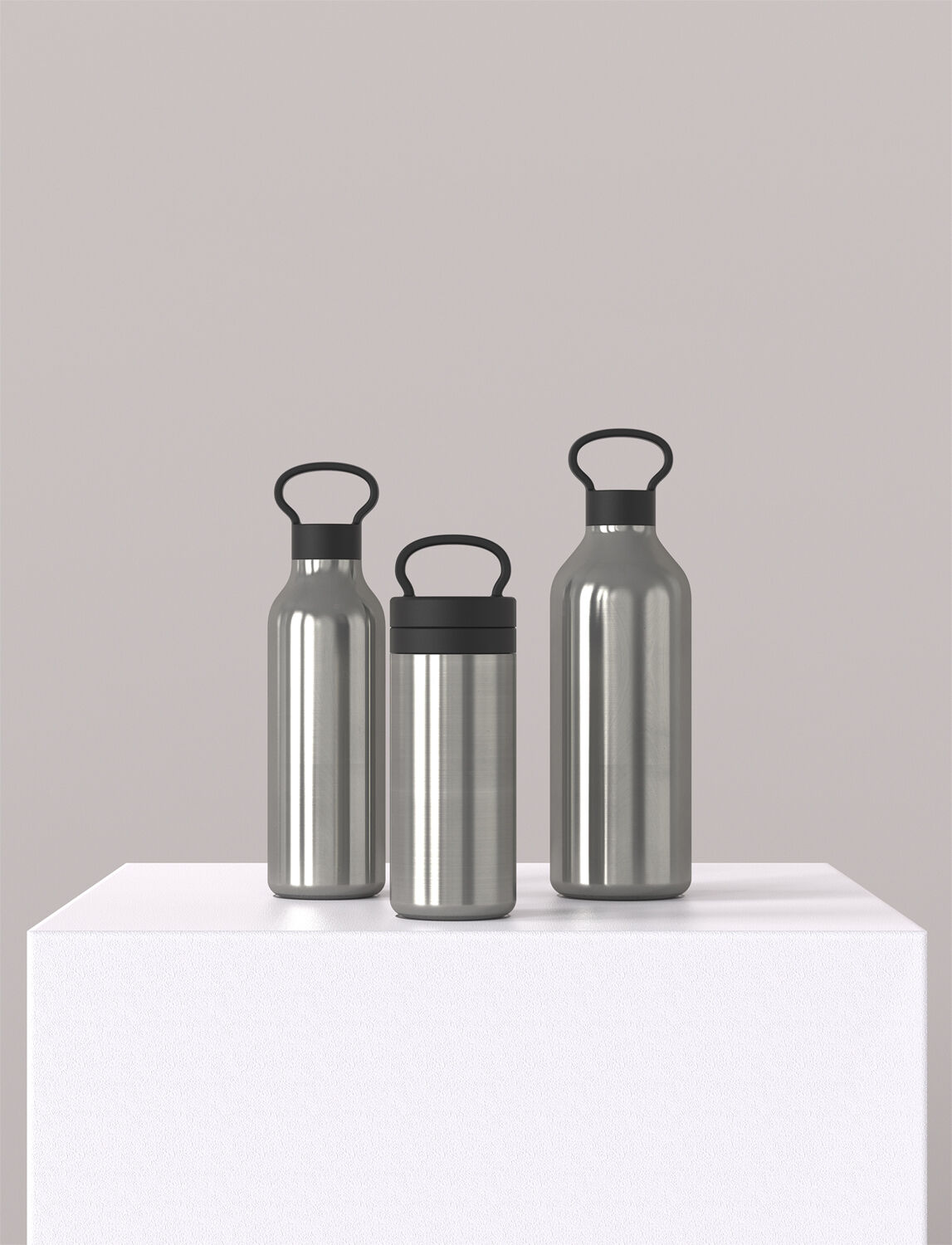 Tabi termosflaska 1 l. steel