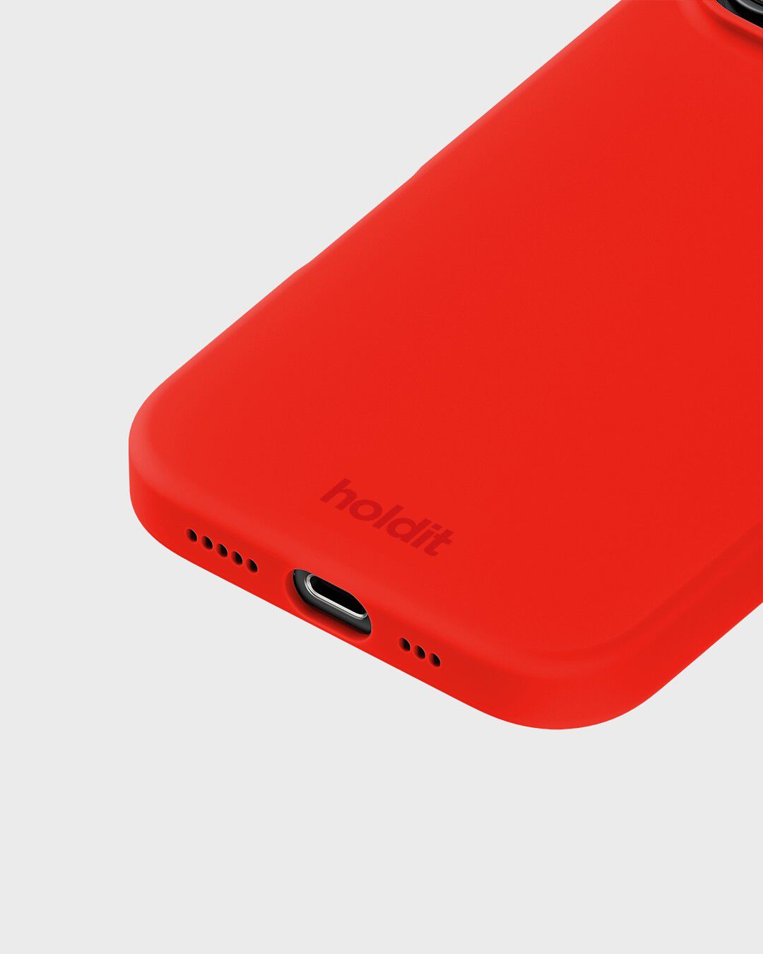 Silicone Case iPhone 16 Pro Scarlet Red