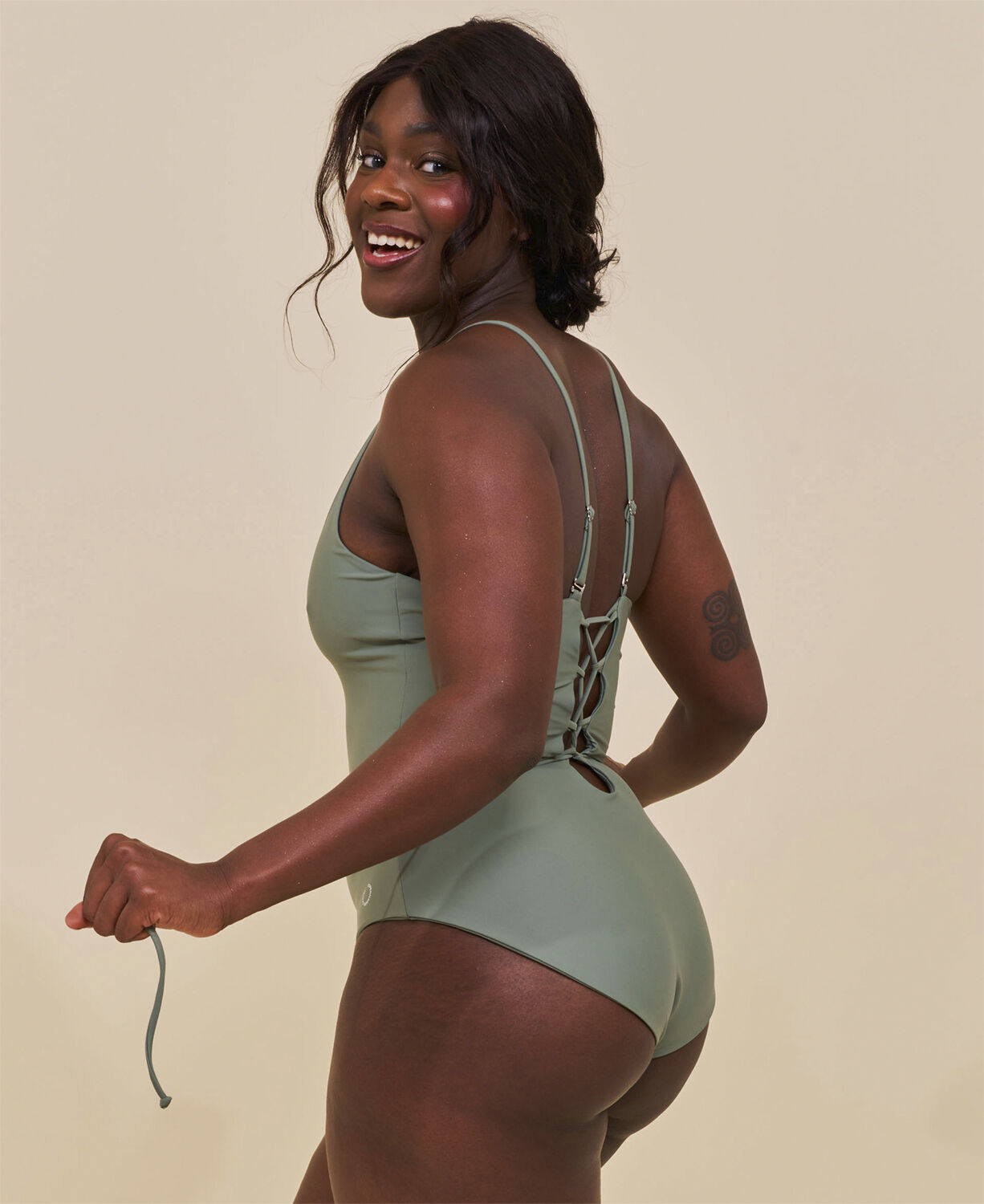 Java sculpt korset badedragt - Cartel Blue